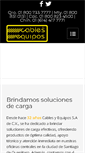 Mobile Screenshot of cablesyequipos.com